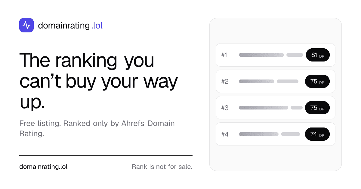 domainrating.lol logo