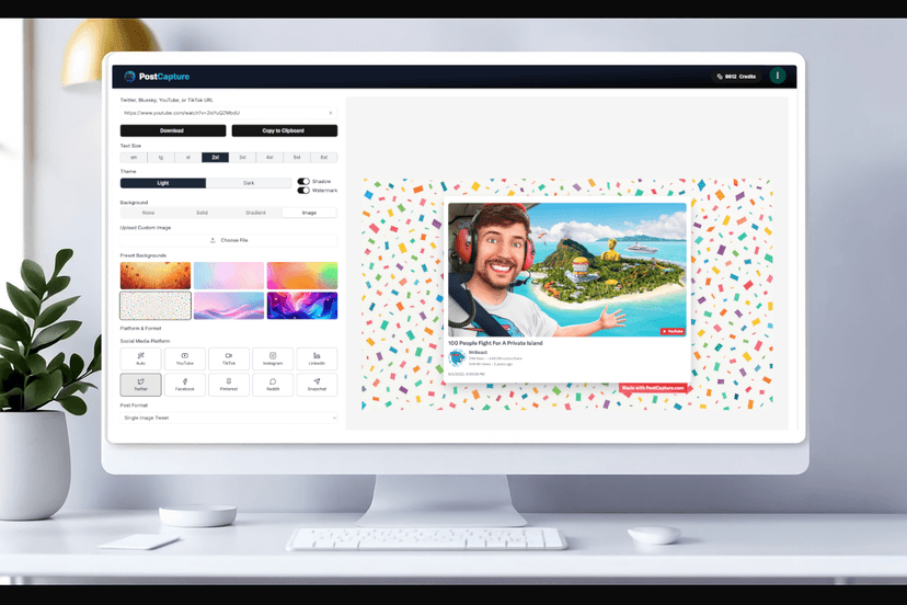 Beautiful Twitter Screenshots for Free